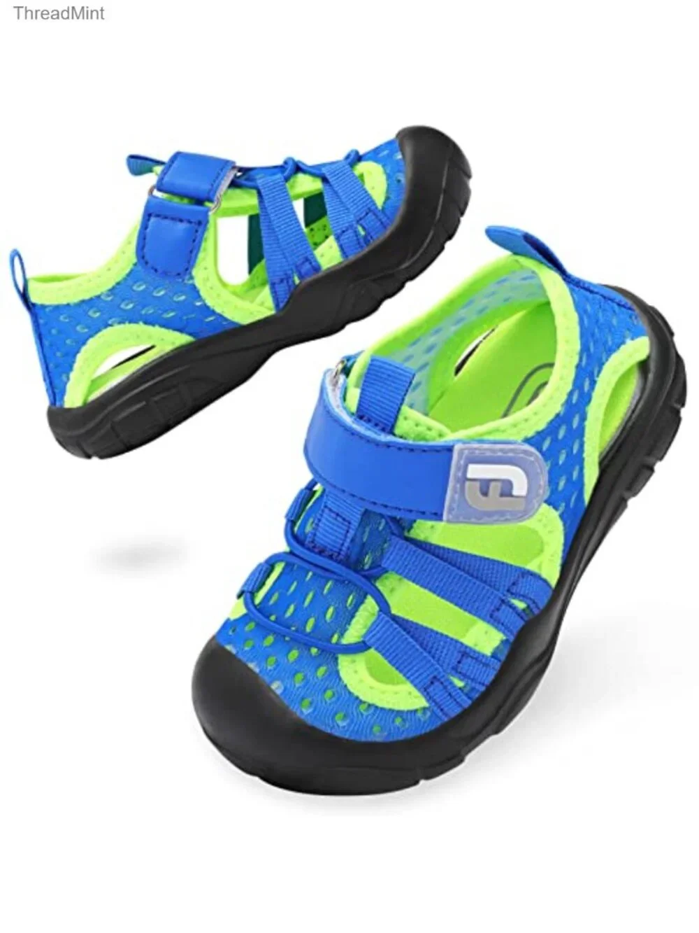 Toddler Boys Girls Quick Dry Water Shoes Non-Slip EVA Sole Hook & Loop
